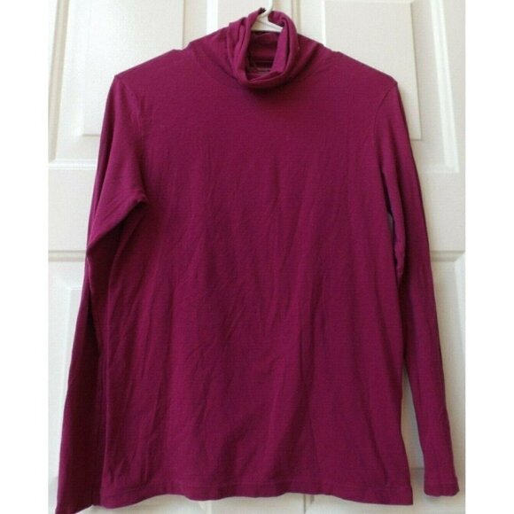 GAP Tops - GAP Body Small L/S purple Turtle neck lagenlook 89% cotton 11% lycra